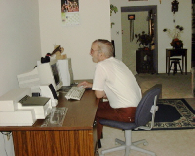Anson playing chess
