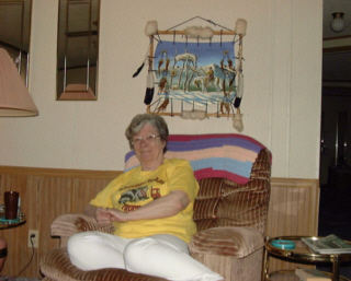 visiting at their house<br>near lake Stockton, Missouri