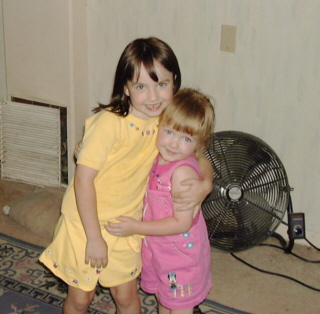 A big hug for sis