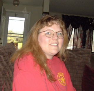 visiting with Tammy in April, 2001.