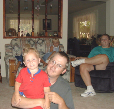 The children traveled well, but Jacob was tired