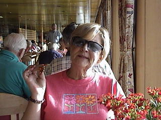 Jean and her bacon!
