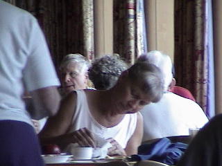 Holly at the Lido Restaurant