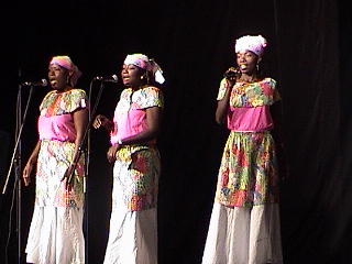 Dancers at Trinidad show