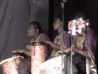 Drummers at Trinidad show