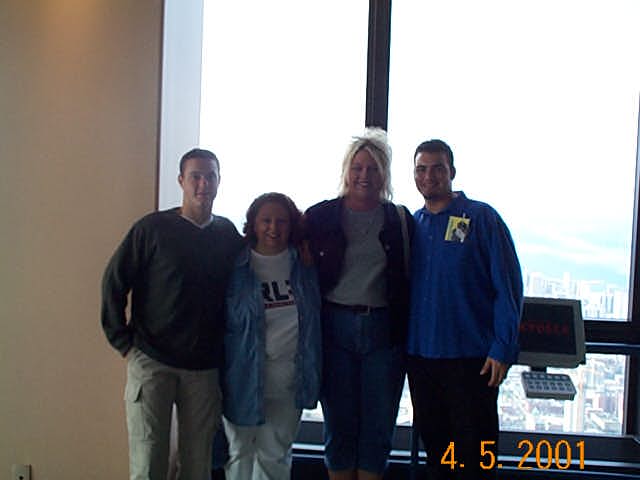 me, Amy, Tracy and Daniel
