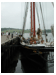 The Bluenose II, docked at Lunenburg, where it was built, and where the original Bluenose was built