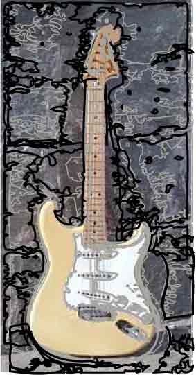 White Stratocaster.........