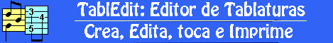 TablEdit, de la tablatura al pentagrama...