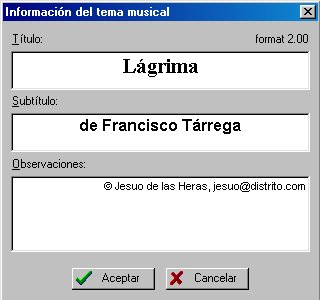L�grima: t�tulos de cr�dito.