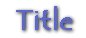 archive by title