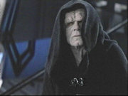 Emperor Palpatine, supreme ruler of the evil Galactic Empire