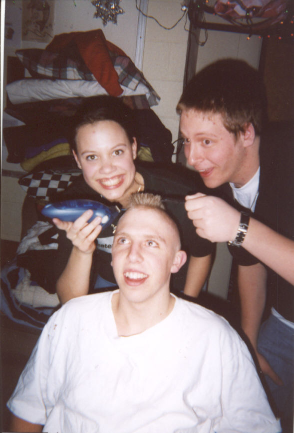 And he shaved the mohawk...FOR SHAME.