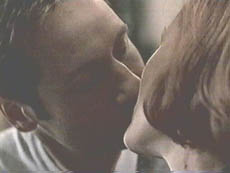 The first "real" kiss.