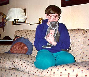 Martha with baby Jedi