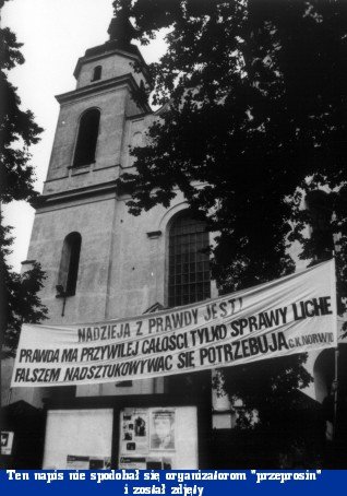 przeszkadzal cytat z Norwida!