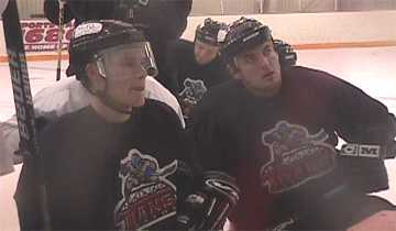 Jed Whitchurch and Vince Williams