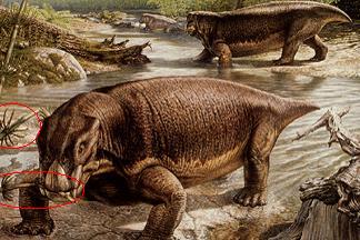 by John Sibbick for the National Geographic Magazine