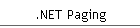 .NET Paging