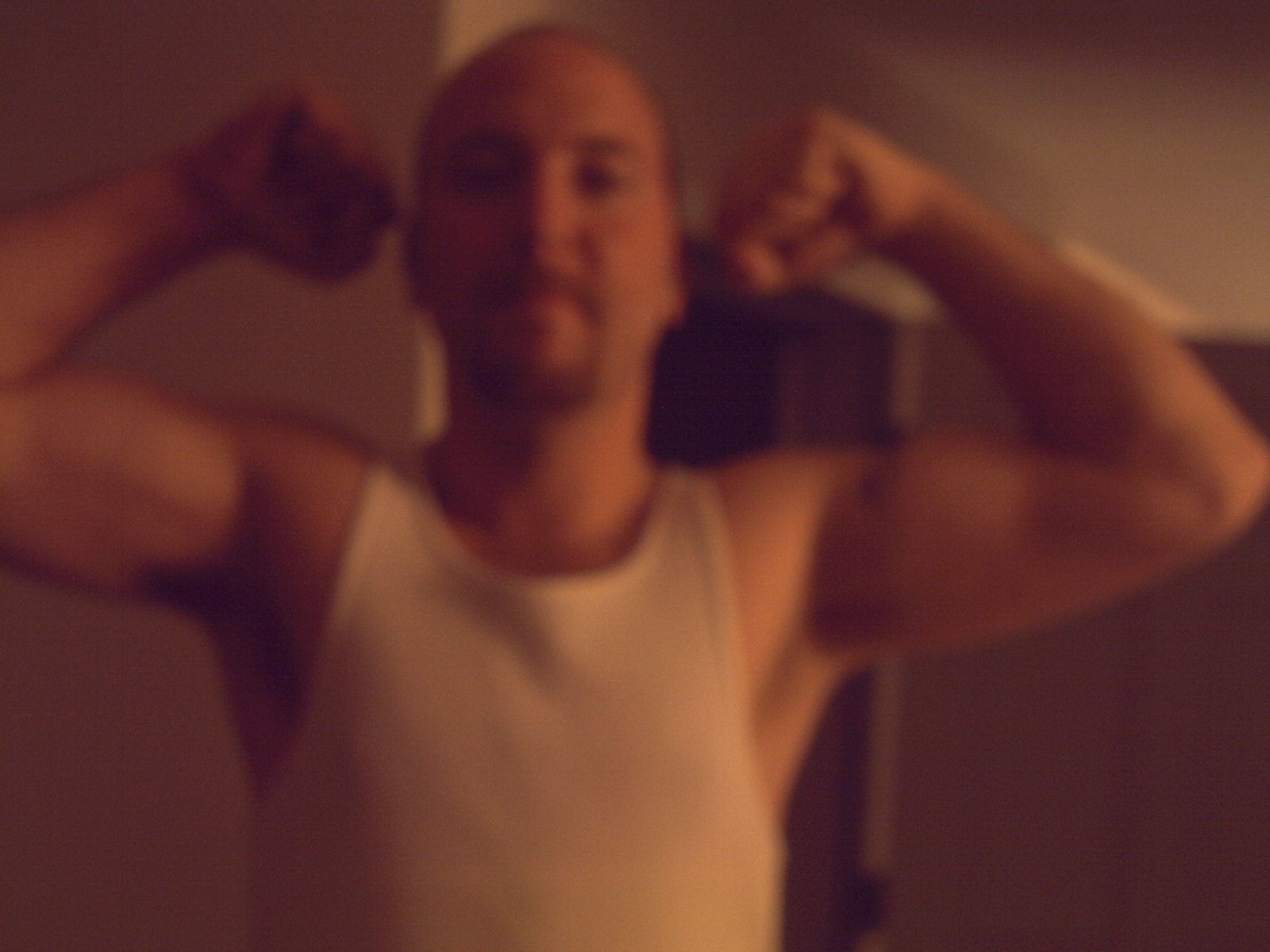 Drunk Flexin, What a Tuff Guy