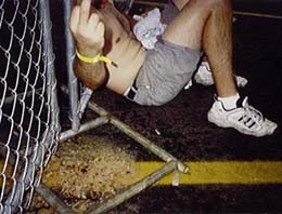 Nice puke!