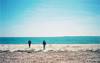 Two guys...alone...on a beach
