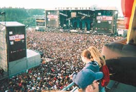VIP Section at the Rock Am Ring