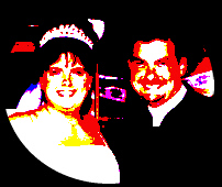 The Happy Couple In Living Color