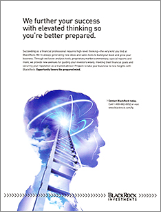 We further your success with elevated thinking so you're better prepared.