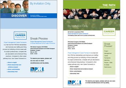 PMI By Invitation Only
