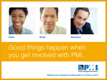 Good things happen when you get involved with PMI.