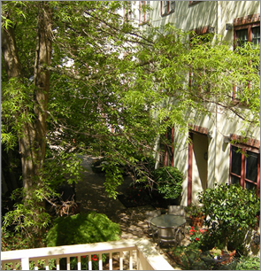 The courtyard