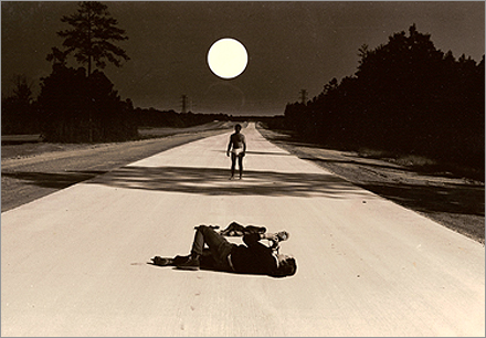 Ben and Susan on the highway