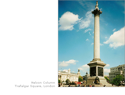 Nelson Column, Trafalgar Square, London