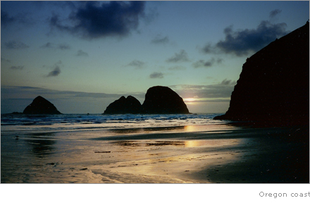 Oregon coast