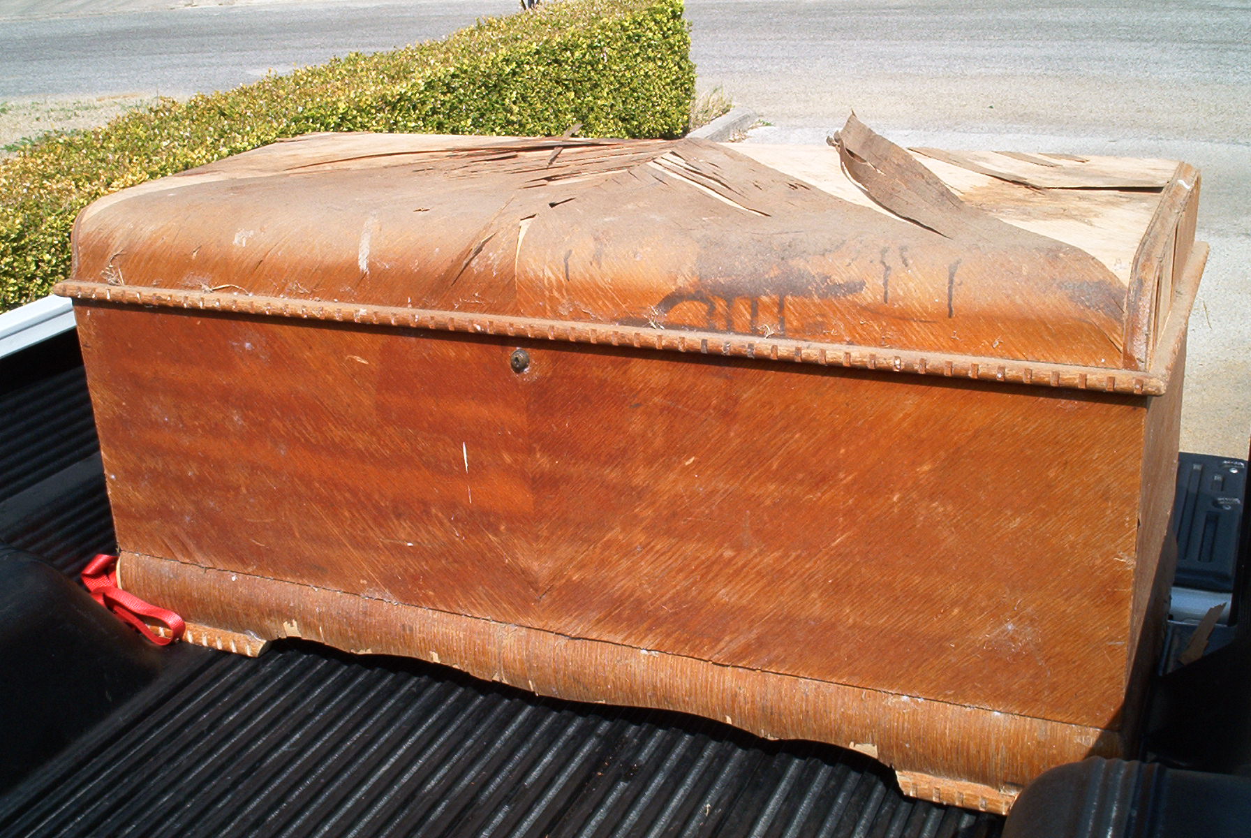 A Cedar Chest Restoration