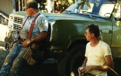 John and Jeff taking a break