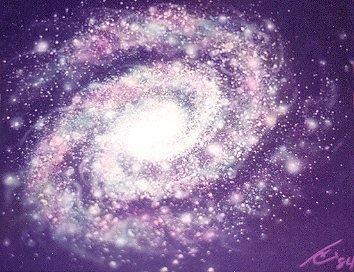 hand painted with airbrush 3x5 inch card by jefryclair