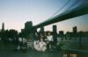 My friends, an evening and Brooklyn Brigde