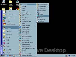 Opening Notepad