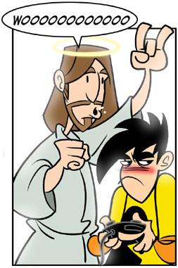 Jesus is fucking metal