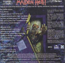 Maiden Hell Promo CD USA Backcover