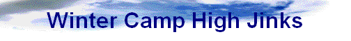 Winter Camp High Jinks