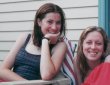 Sister Karen at a pool party