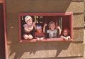 Kathryn, Robert, Jennifer and Sean Matthews in the Jailhouse at Storyland