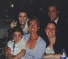 Mom and kids at Rache's Wedding reception