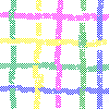 Pastel weave