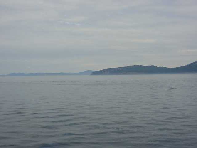 San Juans from Ferry