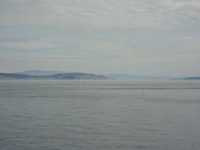 San Juans from Ferry