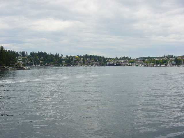 Friday Harbor from Ferry